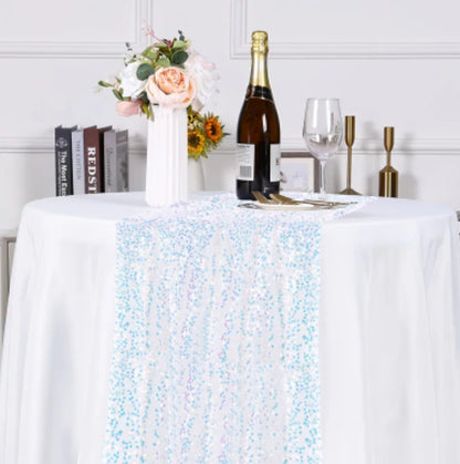 Iridescent Sequin Table Runners
