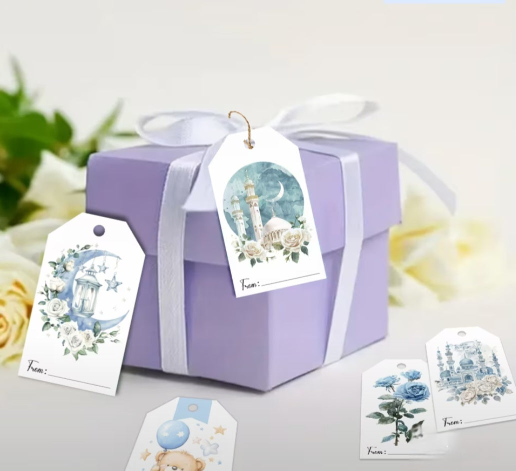Ramadaan/ Eid Gift Tags - pack of 40